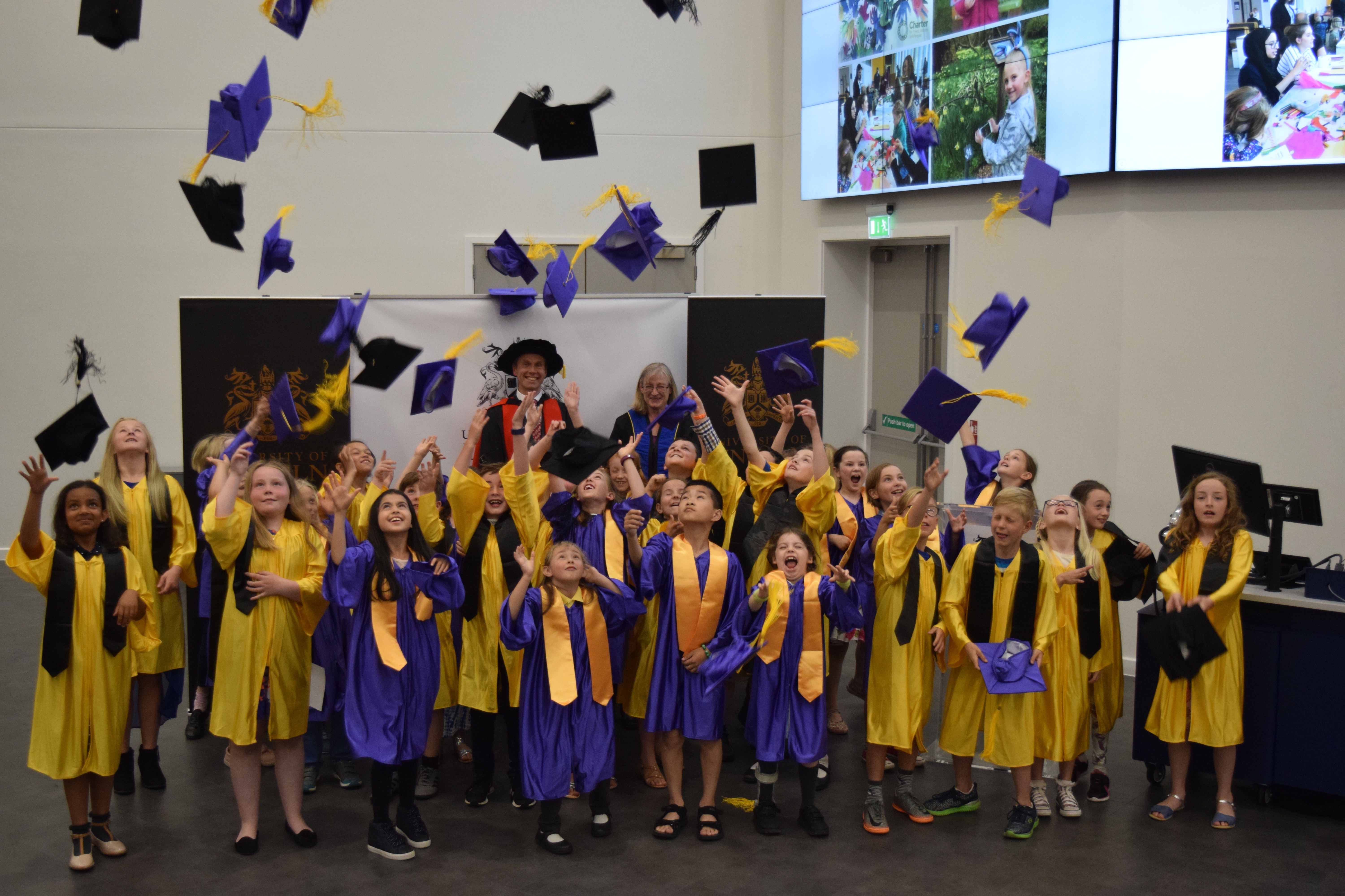 BGU and the University of Lincoln Celebrate the LCU’s Graduation Ceremony